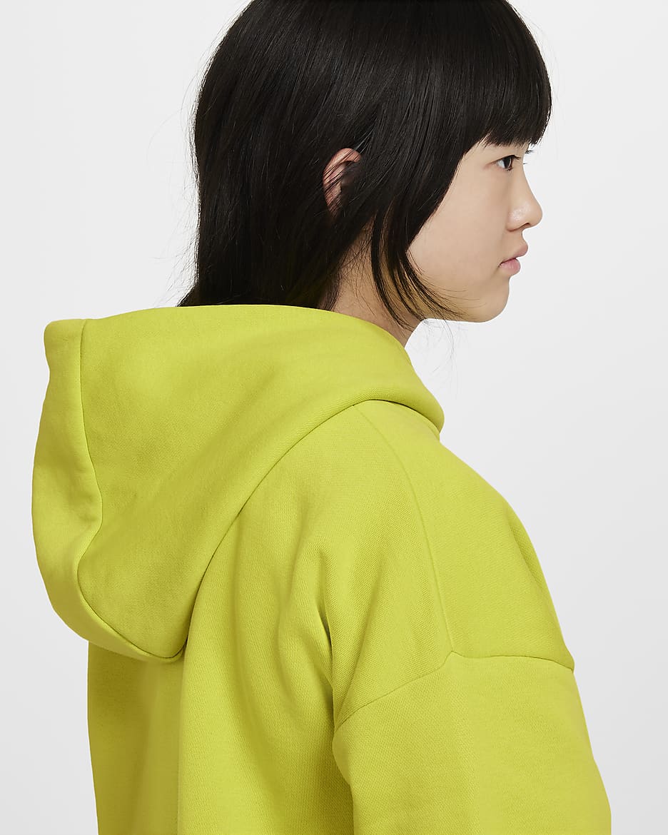 Bright yellow nike hoodie best sale